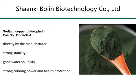 Top Industrial Applications of Sodium Copper Chlorophyllin in Modern Food Production